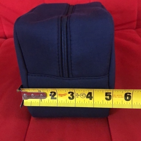 DIOR Men's Toiletry Pouch Navy Blue Authentic Savage - Picture 15 of 15